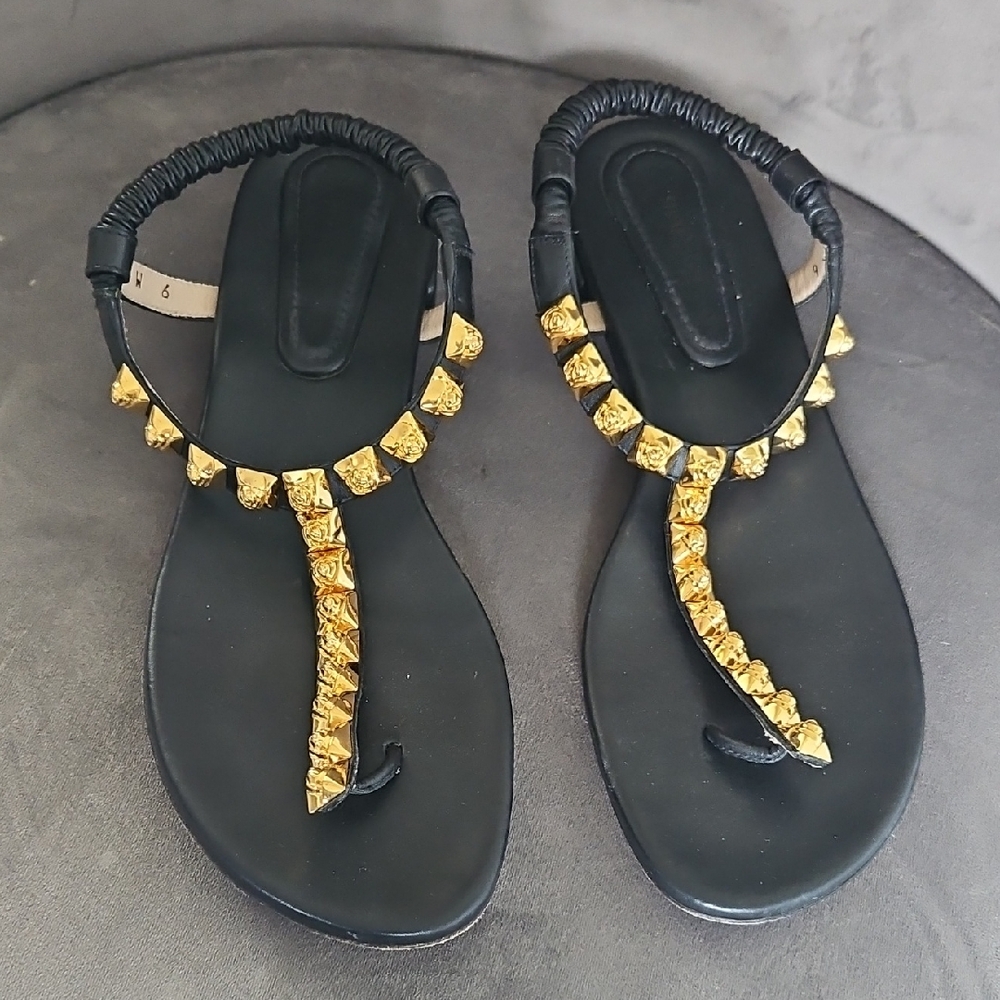 Stuart Weitzman Esme Leather Sandals
